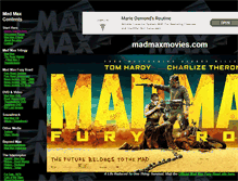 Tablet Screenshot of madmaxmovies.com